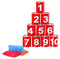 KiBcsLic Bean Bag Toss Game Party Favor Hand Eye Coordination Knockdown Can Game Set