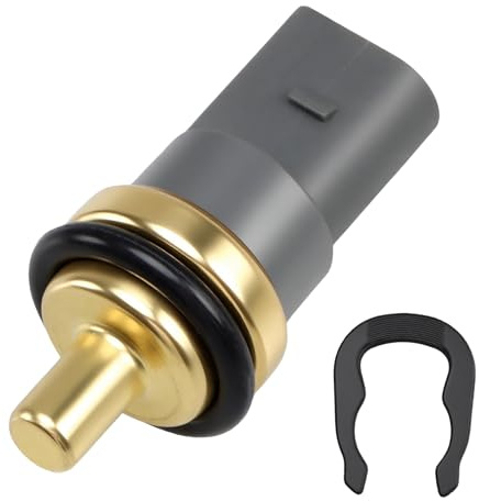 EVRBUL Kühlmitteltemperatursensor Kompatibel mit Passat 1999-2005 Jetta 1999-2005 Golf 1999-2006 Ersatz: 06A919501A