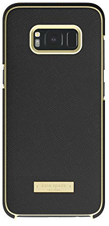 Kate Spade New York Wrap Case for Samsung Galaxy S8 Plus - Saffiano Black