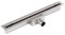 walexo Duschrinne Slim Bodenablauf Ablaufrinne Abflussrinne Duschablauf befliesbar (RUND, 700 x 70 mm)