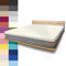 JONA SLEEP Topper-Bezug (180x200 cm) Natur, Topper Spannbettlaken Boxspringbett aus Baumwolle - Öko Tex - Topper Spannbetttuch für einfaches Beziehen (Natur, 180 x 200 cm)