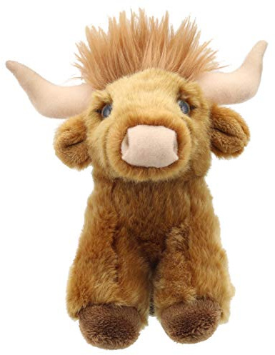 Wilberry - Minis - Highland Cow Soft Toy - WB005031, Türkis - Türkis