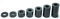 10x DISTANZHÜLSEN KUNSTSTOFF M6 SCHRAUBE 2MM BIS 30MM UNTERLEGSCHEIBEN 6x10 ROHR RUND HÜLSE Abstandhalter (Länge L = 16mm)