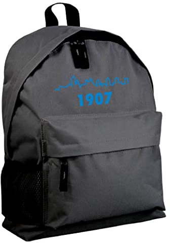 Bergamo 1907 Rucksack schwarz Bestickt Stadt A-Talan-TA