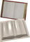Large Plain Open Book Mould for Concrete or Plaster Casting Reusable ABS Mold
