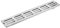 PrimeMatik - Canaleta de desagüe 60x10cm con Rejilla en Acero Inoxidable Mate