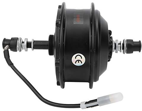Keenso Elektroroller Nabenmotor-Kit, Elektrofahrrad 24V 250W Nabenmotor Bürstenloser Nabenmotor Elektroroller Nabenmotor-Umrüstsatz(Hinten Freilauf Motor)