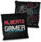 LolaPix Cojín Gamer Forever. Cojín Personalizado con Nombre. Regalo Friki Personalizado. Impresión 100% por Las Dos Caras. Relleno Incluido. Varios tamaños. Gamer Forever