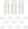 STOBOK Spaltringe 44Pcs Binding Ring Discs Discbound Expansion Discs Arc System Notebooks Planer Buch Binder Ringe Bindungsdokumente Ringe für Notizbücher Notizen Die Die Lieferungen Ringbinder