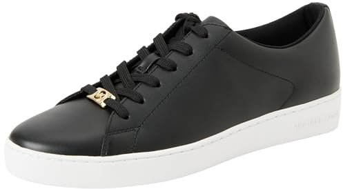 MICHAEL KORS Damen Keaton LACE UP Sneaker, Schwarz, 37 EU