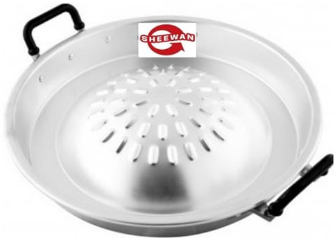 SHEEWAN Aluminium Pan Grill BBQ (Mookata) Thai Style (12 Inch)