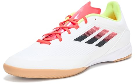 Adidas Unisex-Adult F50 League Indoor Soccer, White/Black/None, 12