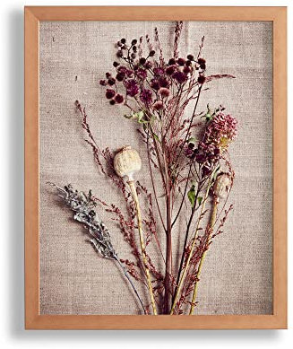 VO design Finn Premium Bilderrahmen Posterrahmen 20x30 cm Kupfer Dekor 30x20 cm mit weisser Rückwand und klarem Acrylglas