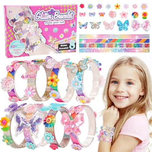 Eichhoo Friendship Bracelet Making Kit - Girls Birthday Present for Ages 5-12 - Art and Craft Kits for Kids, 5-10 Year Old Girls Gifts, Jewellery Making Kit, Party Favors Supplies
