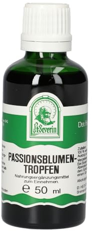 Passionsblumen Tropfen, Ingwergewächs, Zingiberaceae, Beruhigend, Ruhe, Schlafen 50 Milliliter