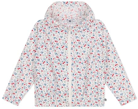 Petit Bateau A0D0X Coupe Vent Anti UV Blanc/Multico Fille 10 ans