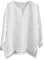 Men's Linen Shirts UK - Men's Grandad Shirt Casual Long Sleeve Shirt Summer Hippie Shirts Loose Fit Wedding Tops for Men Grandad Collar Lightweight Vacation T Shirts White