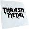 Kiwistar - Autoaufkleber - Schwarz - 20x10cm Thrash Metal Hardcore Heavy Death Aufkleber für Auto, Laptop, Fahrrad, LKW, Motorrad mehrfarbig JDM Decal Racing