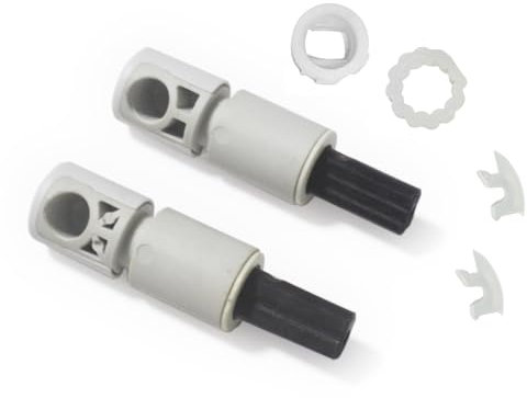 Toilet Seat Damper Compatible with Duravit 1004980000 DuraStyle Sc Damper for 006379, Soft Close and Quiet Shock Absorbers Toilet Cover Damper Amortisseur Fit for Slim Lid, 25K-35K