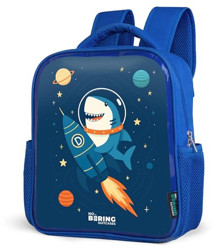 NoBoringSuitcases© Rucksack Kinder 8L Wanderrucksack Kindergartenrucksack Blau Backpack Schulrucksack Teenager Rucksäcke Jungen Farbenfroh Klein Bunt Tagesrucksäcke