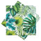 Servietten Blätter Tropen Monstera Party Sommer Urban Print Grün