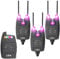 Angel Domäne Funkbissanzeiger Set Luc Lite Purple 3+1 im Hardcase