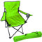 Anglersessel Campingstuhl Faltstuhl Anglerstuhl Regiestuhl inkl. Getränkehalter und Tasche in Limegrün