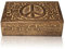 Tolles Geburtstagsgeschenkideen-Ideen handgefertigter dekorativer hölzerner Schmuckkasten Schmuck Organizer Andenkenbox Treasure Brust Schmuckhalter Aufbewahrungsbox Jubiläumshauswarming (Antique)