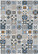 Mani Textile - Tapis Carreaux Minéral Dimensions - 50x80