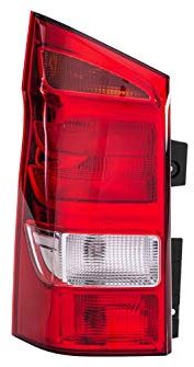 HELLA 2SK 011 581-211 Rückleuchte - Mercedes-Benz V-Klasse (W447) - ECE/CCC | für Rechtsverkehr/für Linksverkehr - links