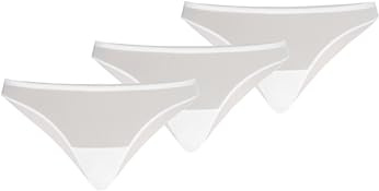 Teyli Dreierpack Unterwäsche Frauen Pantys Damen - Frauen Unterwäsche Slips aus Transparentem Netz