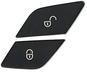 Auto Türschloss Schalter Zentralverriegelung Taste, Asudaro 2St Türschloss Schalter Vorne Links Zentralverriegelungstaste kompatibel mit W205 C-Klasse W253 GLC-Klasse 2015–2021 2059055251,Schwarz