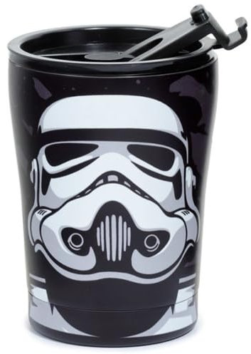 Puckator Taza térmica aislada de acero inoxidable 300 ml The Original Stormtrooper