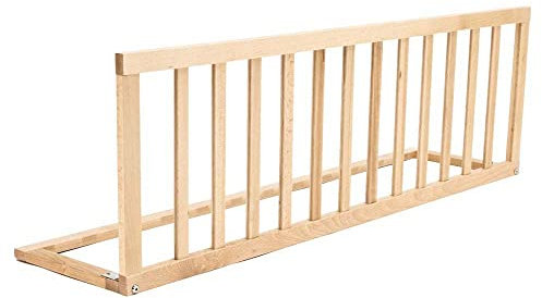 PLASTIMYR The Good Wood by Barandilla Cama Madera - Barrera Seguridad Niños Cama Madera - 120 x 2 x 40 cm