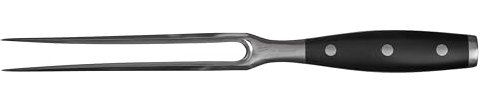 Diamant Sabatier Integra Fourchette à viande - Acier inoxydable/POM - 30cm - Coffret cadeau - Qualité professionnelle