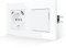 JIMEIDA Interruptor de Luz con Enchufe en Blanco,Enchufes de Vidrio de 16Amp con Carga Rápida USB y Puerto Tipo C -157 * 86mm,250V