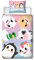 Character World Offizielles Adopt Me Bettwäsche-Set für Einzelbett, wendbar, zweiseitig, inklusive passendem Kissenbezug, Einzelbett-Set, Polycotton