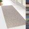 KARAT Teppich Läufer für Küche, Flur & Wohnraum - Teppichläufer auf Maß - Meterware - Flurteppich - Küchenläufer - Wohnzimmer Teppich (80 x 200 cm, Alto - Silber)