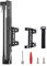 YSYONBOE Bomba de Aire Bicicleta 120 PSI Mini Bomba de Bicicleta para Válvulas Schrader y Presta Portátil Bomba de Pie de Bicicleta Manual para MTB, BMX, Bolas, Globos, Anillos de Natación