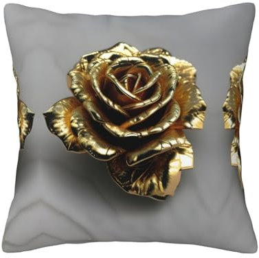 Universal Cushion Cover for Bed Sofa Rose Gold