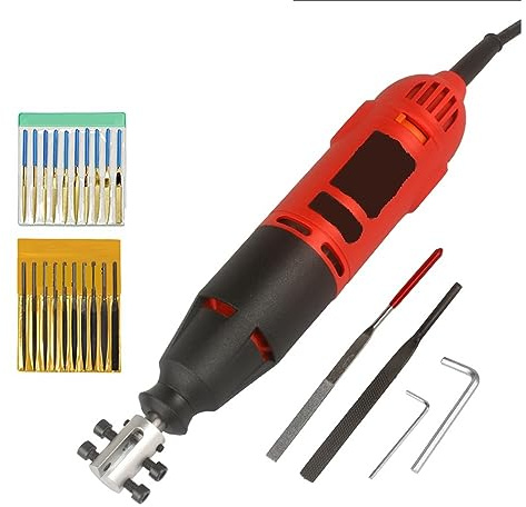 Air Body Säbelsägefeile, Elektrische Feile Elektrischer Säbelfeilenschleifer Und Besäumsäbelsäge Schleifmaschine Feilenpoliermaschine Schleif-, Polier- und Schleifwerkzeuge (Color : Set 3, Size : 0