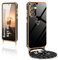 XCYYOO Funda con Cordón para Samsung Galaxy S21 5G,Funda Samsung Galaxy S21 5G Cuerda Colgante Ajustable Collar Carcasa Correa Antigolpes Suave TPU Silicona Funda para Samsung Galaxy S21,Schwarz