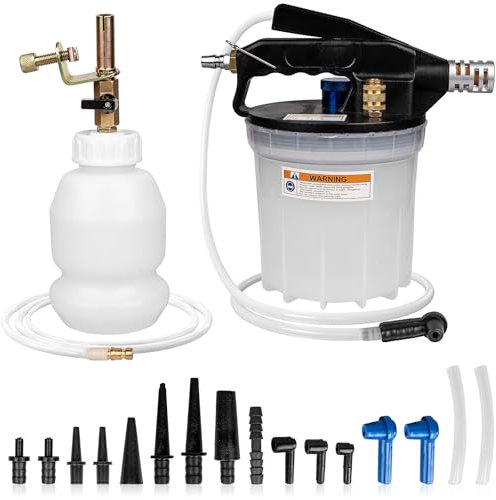 YEYETUO 3L Brake Bleeder Kit, One Person Vacuum Brake Fluid Bleeder Kit