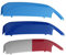KUNIO 3PCS Frontgrill Einsatz Streifen Kühlergrill Zierleiste Passt für BMW 1er Sedan F52 2017 (9 Grills) Front Grille Stripes Standard Nierengitter Zubehör