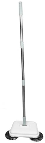 Jiawu Barredora Manual Silenciosa, Aspiradora Barredora 2 en 1 para Suelos de Madera