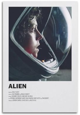 JJXCAC Alien Alternatives Filmposter, dekorative Malerei, Leinwand, Wandposter und Kunstdruck, moderne Familienschlafzimmer-Dekoration, Poster, 30 x 45 cm