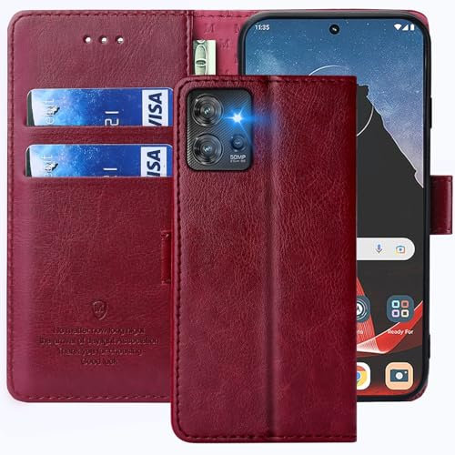 FMPCUON Funda para Motorola ThinkPhone 5G,Funda Libro Motorola ThinkPhone 5G Funda con Tapa,Cuero Carcasa Magnético Funda Cartera Móvil para Motorola ThinkPhone 5G, Azul