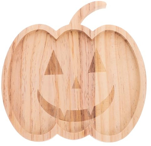 Tagliere a zucca in legno per Halloween Salumi Tagliere Zucca Cucina Tagliere Cibo Antipasto Vassoio Piatti di frutta Piatto Sushi Party Pane Caramelle Biscotti Snack Piatti