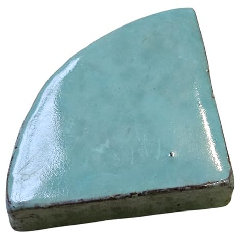 Teramico Untersetzer Füße für Blumentöpfe/Pflanzgefäße Blau Anthrazit Weiß Steinzeug glasiert -absolut frostfest- (Celadon Grün, 20er)