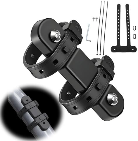 tiyiyok Adaptateur Universel pour Porte Bidon Velo, Support Porte Gourde Vélo sans Vis Con Système de Fixation par Sangles Antidérapantes, Compatible avec Porte Bidon, VTT, Trottinettes